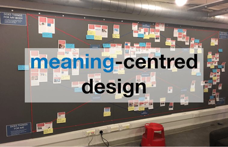 Injecting meaning into design. Beyond user-centric design, Julie Jenson Bennett uses meaning-centred design. (MDE263)
