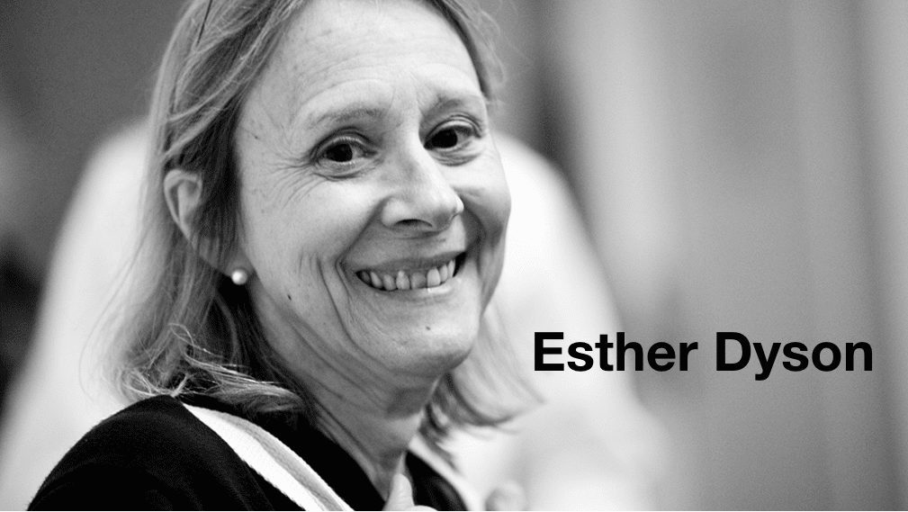 Exploring new business models, fixing communications and discovering Wellville with Esther Dyson (MDE293)