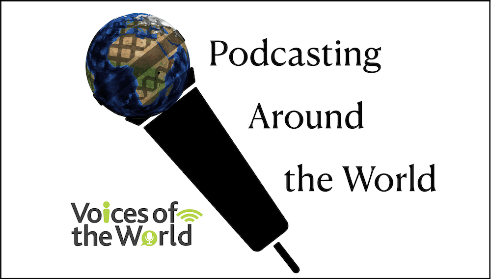 Why is podcasting is taking off around the world?