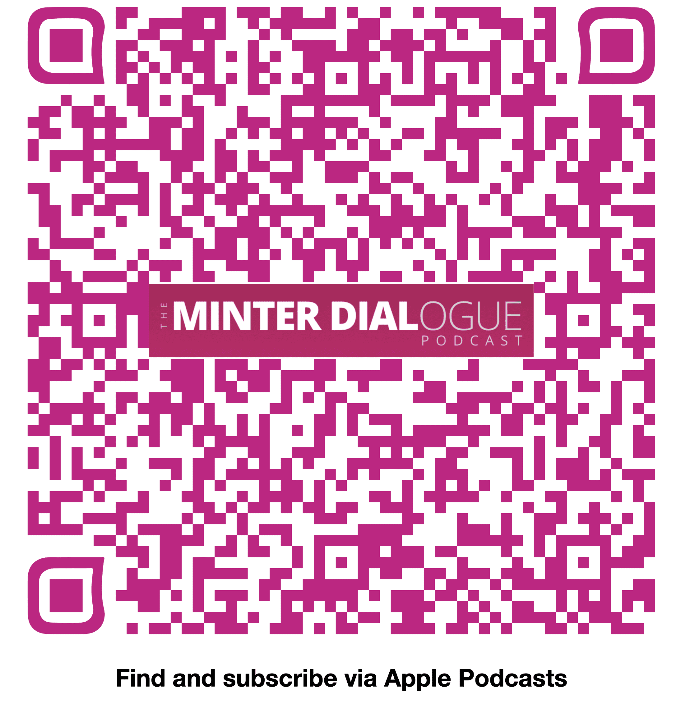 Qr code for Minter Dialogue on Apple Podcasts Qr code for Minter Dialogue on Apple Podcasts