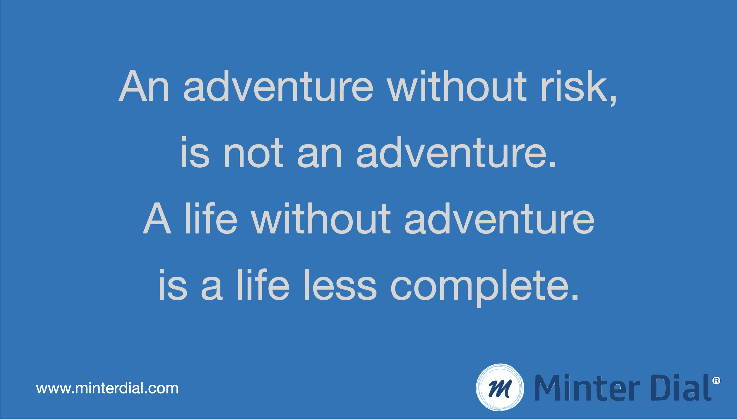 Life Adventure Risk 1 blue